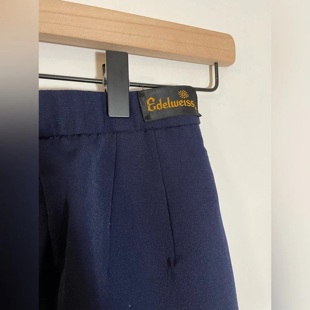 Vintage Edelweiss Blue Ski Pants, Union Tag, Built in Sock, Retro 60’s/70’s - Picture 6 of 11